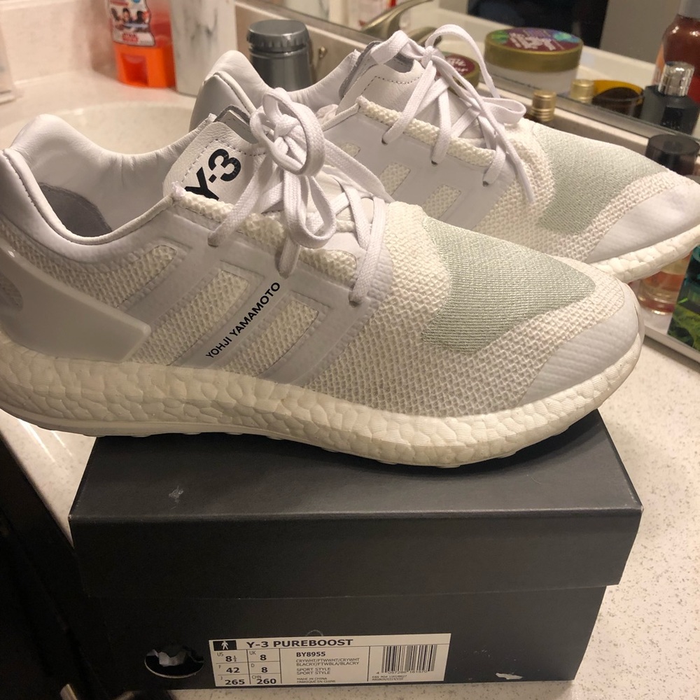 Adidas y-3 triple white